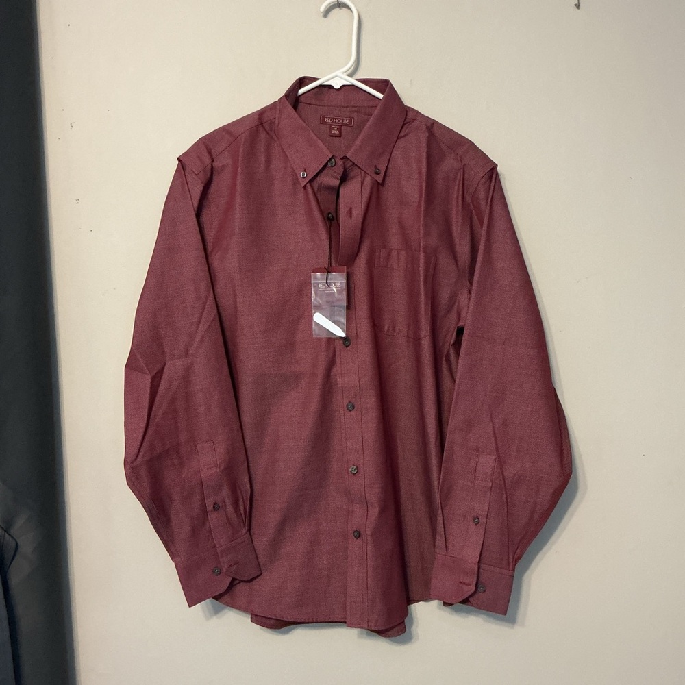 Red House Red/Maroon Button-Down